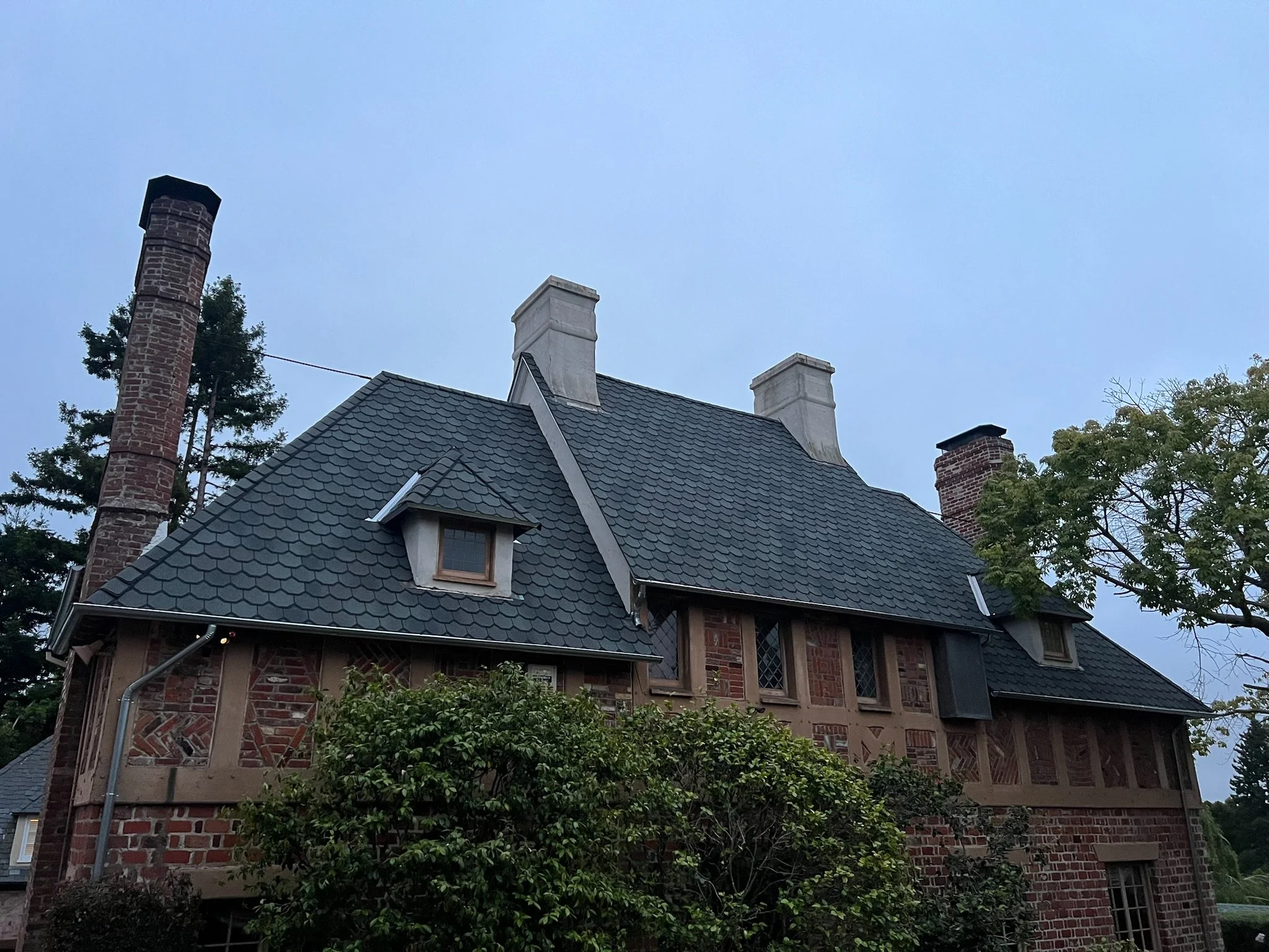 Roofing crew at work in Oakland